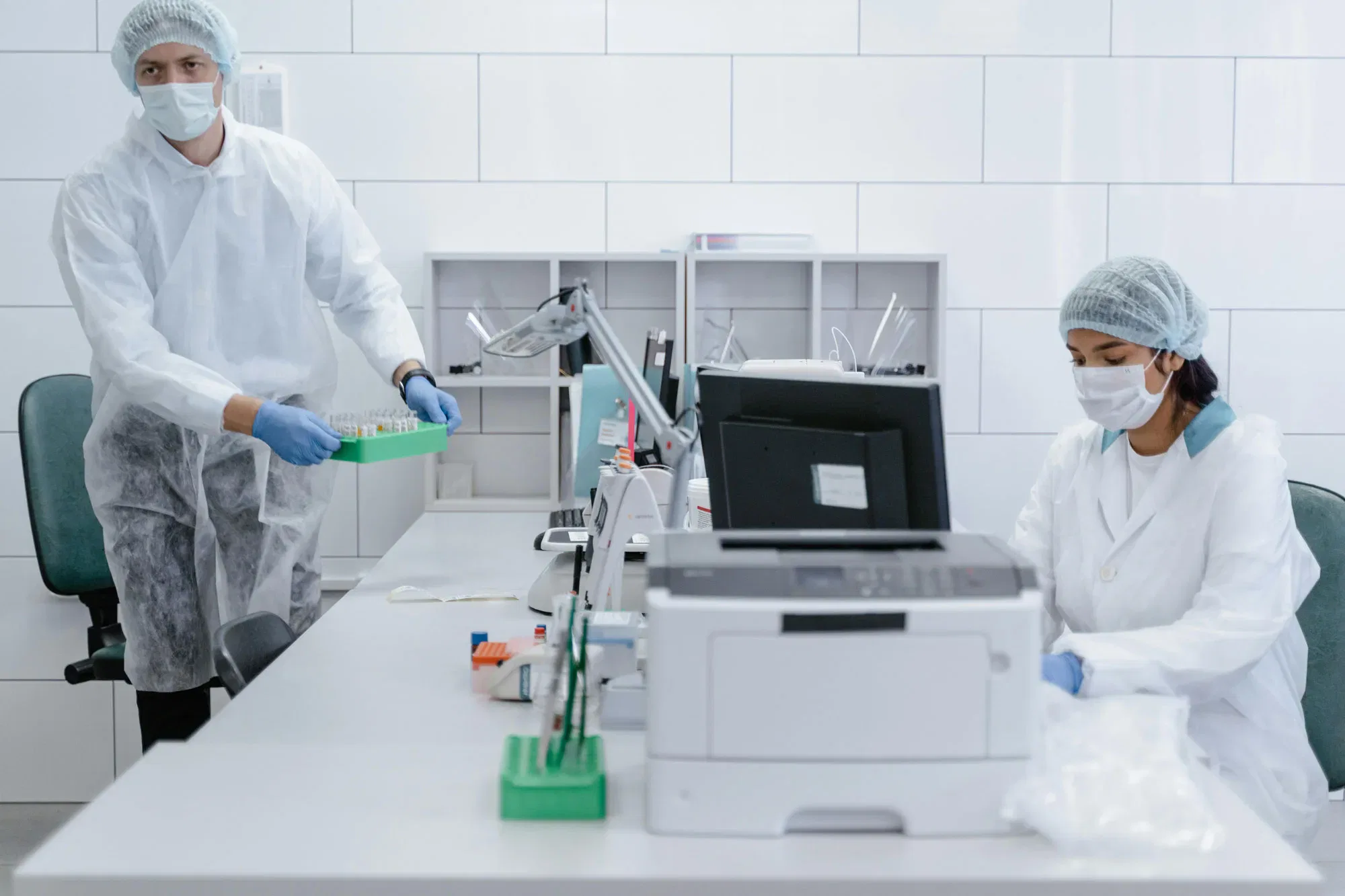 Lab dna testing Image