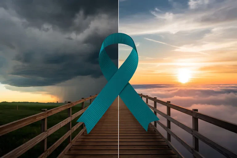 Teal Ribbon Bridge