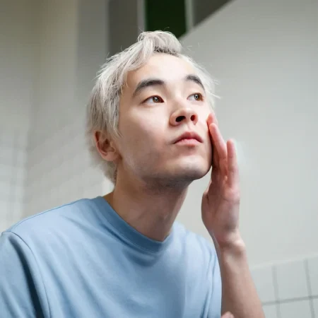 Skincare image man